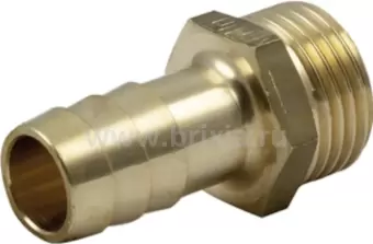 Штуцер с наружной резьбой 3/4" x Ø25