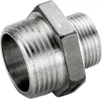 Ниппель переходной никелированный 2" x 1"1/2