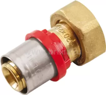 Пресс адаптер Евроконус 3/4"(Ø18) x Ø16