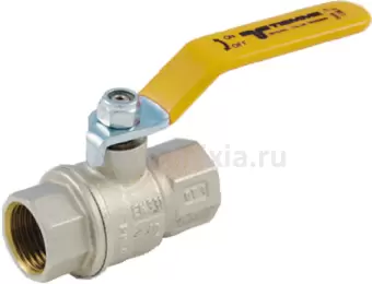Kpaн шаровой для газа Вн—Вн 3/8" стальной рычаг