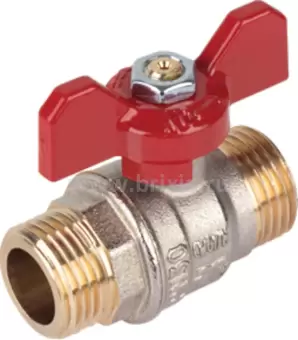 Kpaн шаровой Нар—Нар 1/2" бабочка