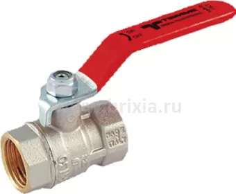 Kpaн шаровой Вн—Вн 3/4" стальной рычаг