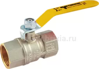 Kpaн шаровой для газа Вн—Вн 2" стальной рычаг
