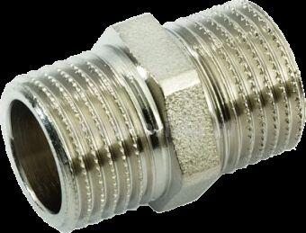 Ниппель удлиненный никелированный 1/2"