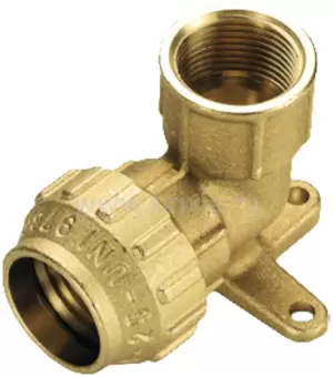 Угольник настенный 3/4" x Ø25
