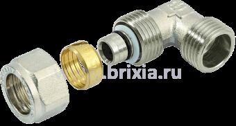 Угольник с наружной резьбой 1" x Ø32