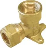 Угольник настенный 1/2" x &#216;10