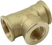 Тройник Вн—Вн—Вн переходной 3/4" x 1/2" x 3/4"