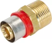 Пресс соединитель с наружной резьбой 3/4" x &#216;16