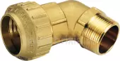 Угольник 45° с наружной резьбой 3/4" x &#216;25