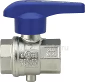 Затвор дисковый Вн—Вн 1/2" рукоятка