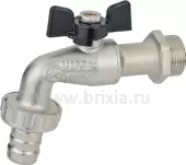Kpaн шаровой водоразборный 1" бабочка